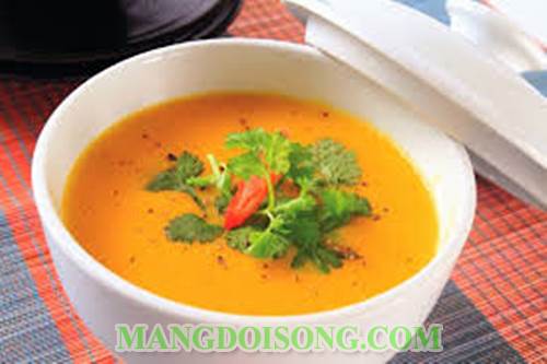Cách nấu súp bí đỏ phô mai sữa tươi ngon thơm hấp dẫn cho cả nhà thưởng thức dùng làm món điểm tâm sáng 5