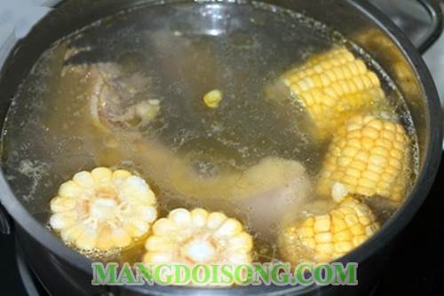 Cách nấu súp gà óc heo thơm ngon bổ dưỡng cho người vừa ốm dậy tẩm bổ lấy lại sức khỏe 4
