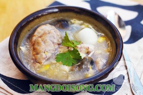 Cách nấu súp gà óc heo thơm ngon bổ dưỡng cho người vừa ốm dậy tẩm bổ lấy lại sức khỏe 8