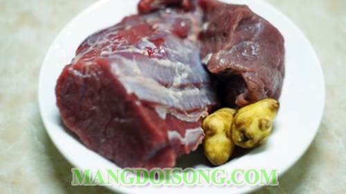 Cách nấu thị bắp bò kho gừng ngon thơm phức đậm đà hương vị đồng quê cho cả nhà thưởng thức ngày giao mùa 1