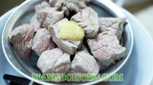 Cách nấu thị bắp bò kho gừng ngon thơm phức đậm đà hương vị đồng quê cho cả nhà thưởng thức ngày giao mùa 4