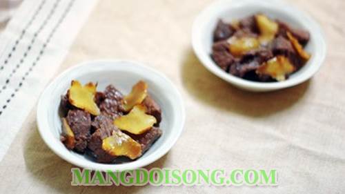 Cách nấu thị bắp bò kho gừng ngon thơm phức đậm đà hương vị đồng quê cho cả nhà thưởng thức ngày giao mùa 7