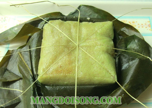 Cách gói bánh chưng đẹp ngon ngày tết không dùng khuôn bảo quản được lâu không hỏng 23