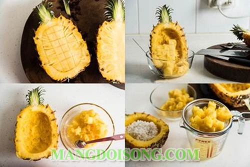 Cách hấp xôi ngon đơn giản bằng trái dứa món điểm tâm ngon tiết kiệm cho cả nhà 2