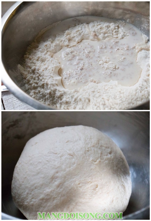Cách làm bánh bao chiên nhân thịt ngon đúng điệu tại nhà 2