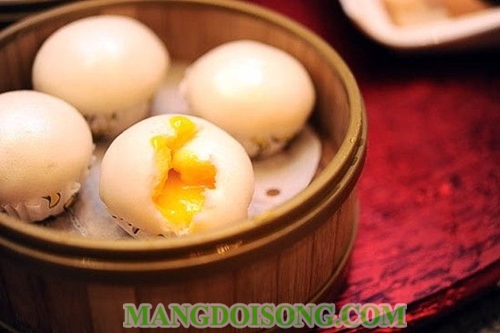 Cách làm bánh bao kim sa ngon đơn giản tại nhà 7
