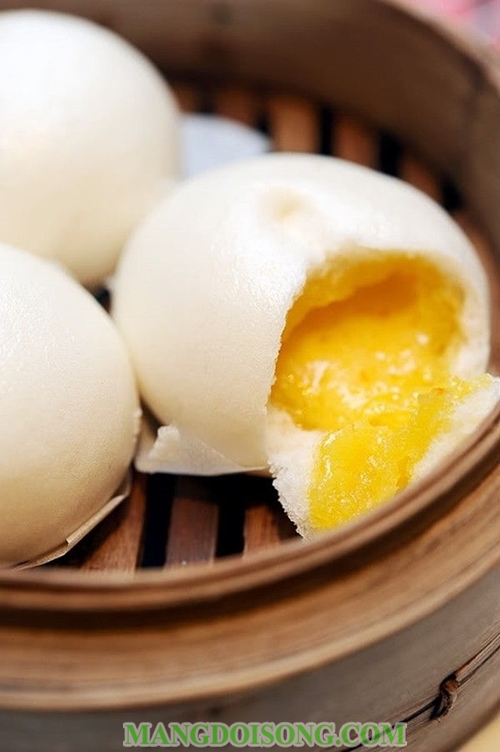 Cách làm bánh bao kim sa ngon đơn giản tại nhà 9