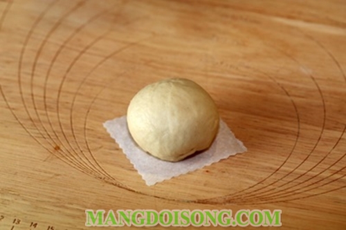 Cách làm bánh bao trứng muối sữa chảy đơn giản Thái Lan ngon xốp mịn 7