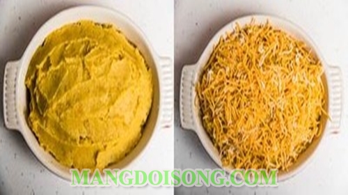 Cách làm bánh khoai lang nướng phô mai thơm ngon béo ngọt dùng làm món điểm tâm sáng cho cả nhà ngon miệng 3