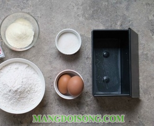 Cách làm bánh mì ngọt hình trái dưa hấu thơm mềm bắt mắt cho bé yêu thưởng thức 1