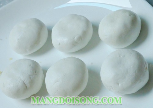 Cách làm bánh trôi nước miền nam ngon đơn giản nhân đậu xanh lá dứa để cúng rằm tháng giêng tết nguyên tiêu - tết hàn thực 11