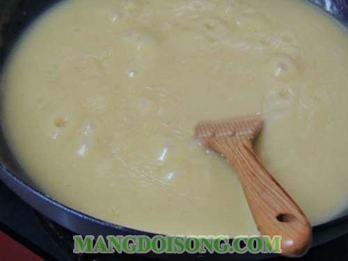 Cách làm bánh trung thu cacao tiramisu nhân đậu xanh ngon hấp dẫn cho bé yêu thưởng thức 4