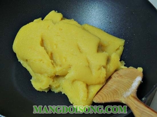 Cách làm bánh trung thu cacao tiramisu nhân đậu xanh ngon hấp dẫn cho bé yêu thưởng thức 6