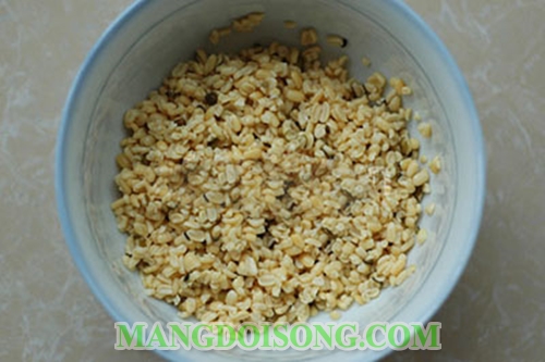 Cách làm bánh trung thu chay khoai lang tím nhân đậu xanh thơm ngon cho người ăn chay 1
