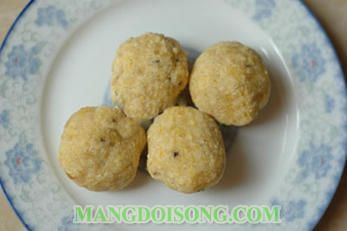 Cách làm bánh trung thu chay khoai lang tím nhân đậu xanh thơm ngon cho người ăn chay 4