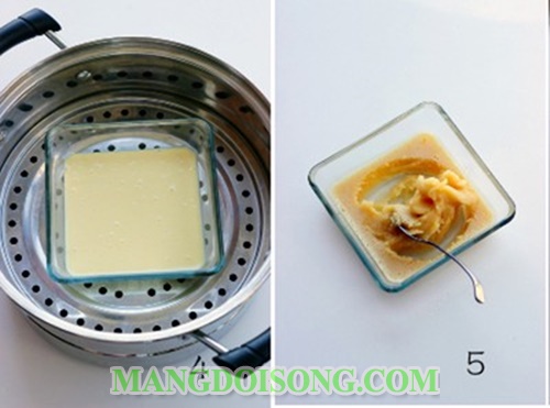 Cách làm bánh trung thu dẻo chanh dây nhân đậu tương trà đen thơm ngon chua ngọt ăn hoài không ngán 4