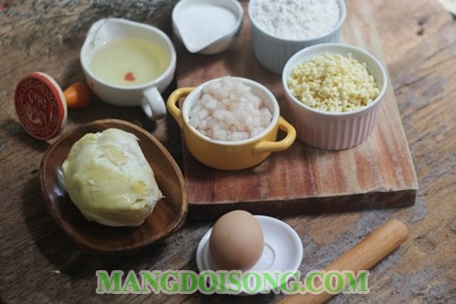 Cách làm bánh trung thu ngàn lớp trà xanh nhân sầu riêng đậu xanh trứng muối thơm ngon ngất ngây theo truyền thống người nhật 1