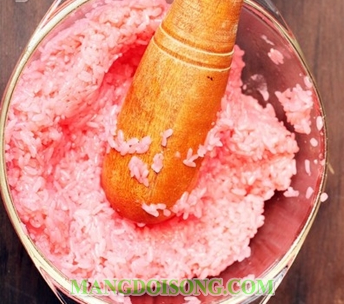 Cách làm bánh trung thu Sakura Mochi một món ăn không thể thiếu trong dịp trung thu củ người Nhật 5