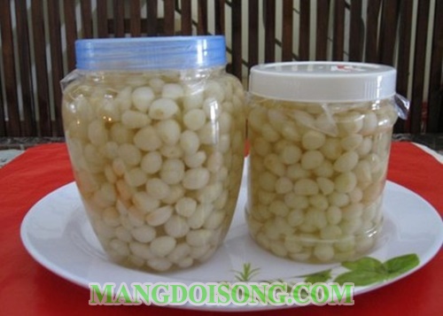 Cách làm củ kiệu chua ngọt ngon giòn không hăng cho ngày tết 6