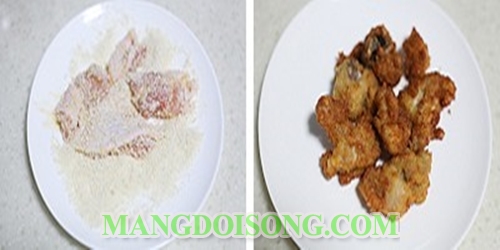 Cách làm gà chiên giòn sốt cà chua thơm ngon đậm đà cho bữa cơm gia đình thêm đầm ấm3