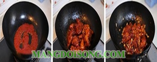 Cách làm gà chiên giòn sốt cà chua thơm ngon đậm đà cho bữa cơm gia đình thêm đầm ấm 4