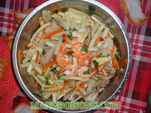 Cách làm gỏi ngó sen tôm thịt ngon đúng điệu như trong nhà hàng 7