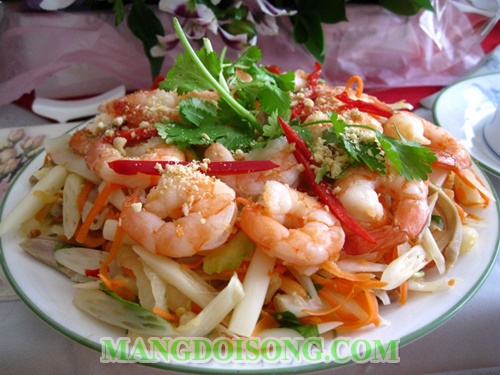 Cách làm gỏi ngó sen tôm thịt ngon đúng điệu như trong nhà hàng 9