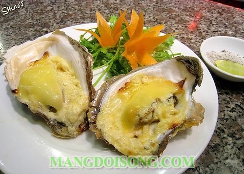 Cách làm hàu nướng phô mai thơm ngon bổ dưỡng bổ thận tráng dương tăng cường sinh lực 4