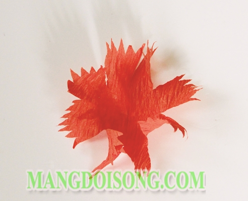 Cách làm hoa Cẩm Chướng handmade đỏ tươi đẹp rực rỡ cho những bạn gái sinh vào cung Ma Kết 3