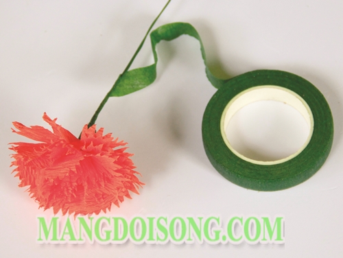 Cách làm hoa Cẩm Chướng handmade đỏ tươi đẹp rực rỡ cho những bạn gái sinh vào cung Ma Kết 5