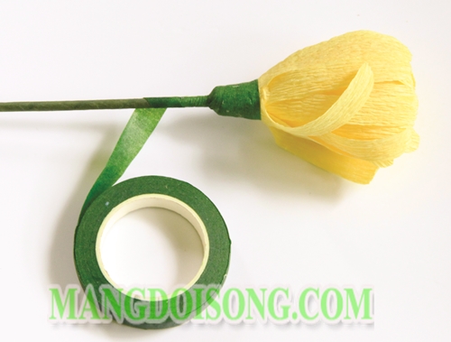Cách làm hoa cúc đại đóa handmade đơn giản làm vật trang trí hay quà tặng nhiều ý nghĩa cho cung Bọ Cạp 6