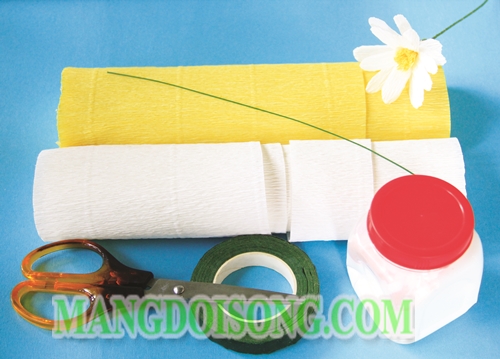 Cách làm hoa cúc dại handmade đẹp đơn giản tại nói lên sự trong trắng ngây thơ cho nàng Xử Nữ 1