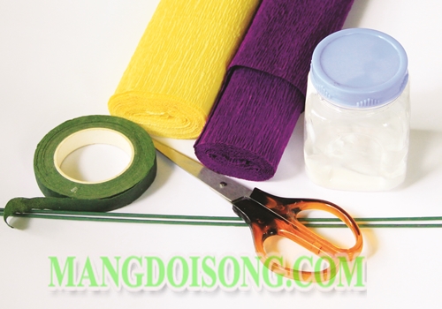 Cách làm hoa Diên Vĩ handmade màu tím thể hiện cá tính dịu dàng cho cô nàng cung Cự Giải 1