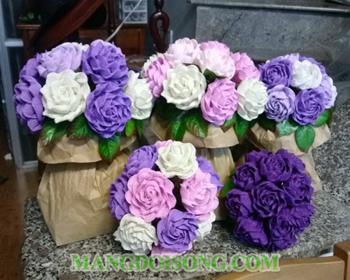 Cách làm hoa hồng xoăn giấy handmade đơn giản đẹp mắt nhiều ý nghĩa cho cô nàng cung Thiên Bình 1