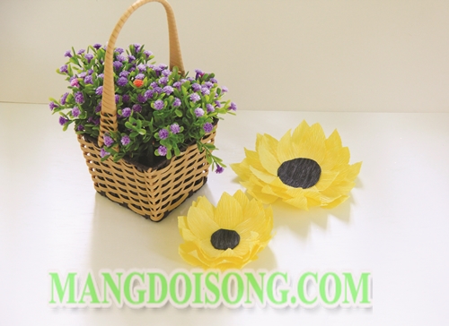 Cách làm hoa Hướng Dương handmae đẹp đơn giản tại nhà biểu tượng của tình yêu thủy chung cho cô nàng cung Sư Tử 6