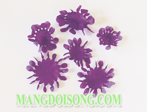 Cách làm hoa Oải Hương - Lavender handmade đẹp màu tím thủy chung vô cùng sinh động cho cô nàng Song Tử 3