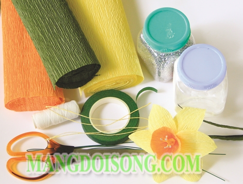 Cách làm hoa Thủy Tiên handmade đẹp chi tiết thể hiện sự trinh khiết thùy mị cho Nhân Mã 1
