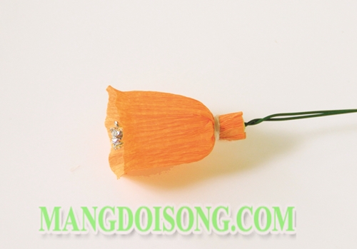 Cách làm hoa Thủy Tiên handmade đẹp chi tiết thể hiện sự trinh khiết thùy mị cho Nhân Mã 4