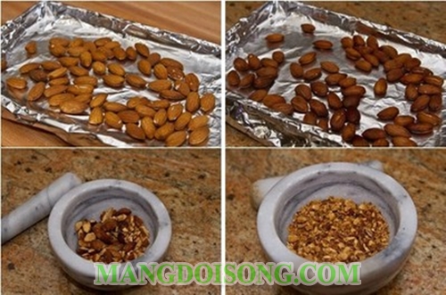 Cách làm kem chuối chocolate hạnh nhân ngon độc đáo cho bé yêu thưởng thức 2