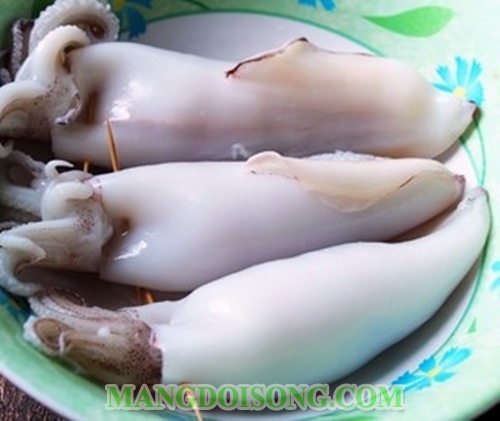 Cách làm mực nhồi thịt sốt mật ong thơm ngon đẹp mắt ăn vào là mê ngay 3