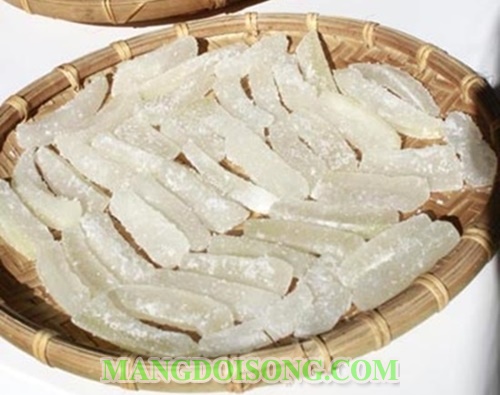 Cách làm mứt bí đao ngon đơn giản tại nhà không cần nước vôi cho ngày tết 6