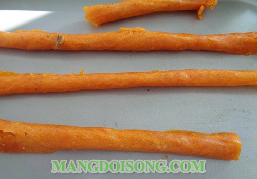 Cách làm mứt bí đỏ ngon dẻo thơm cho ngày tết 7