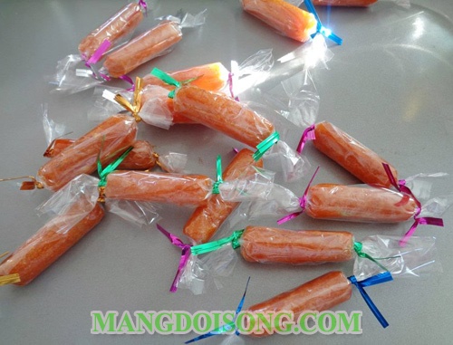 Cách làm mứt bí đỏ ngon dẻo thơm cho ngày tết 8