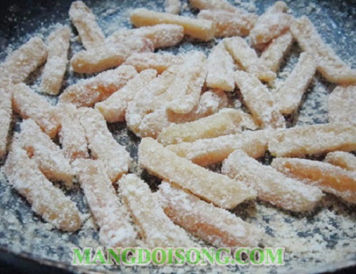 Cách làm mứt khoai tây ngon đơn giản tại nhà cho ngày tết thêm thú vị 7