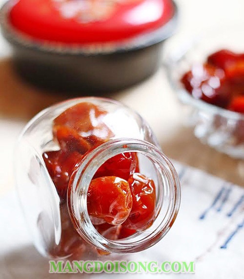 Cách làm mứt táo ta ngon màu đỏ tươi đẹp mắt cho ngày tết 10