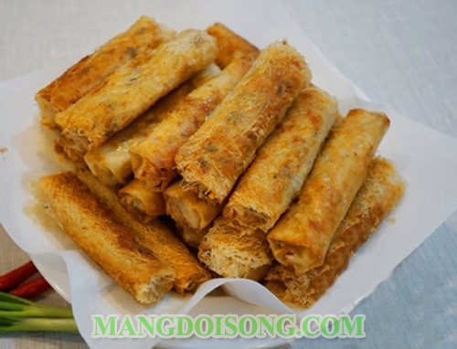 Cách làm nem rán ngon giòn lâu đẹp mắt cho ngày tết 7