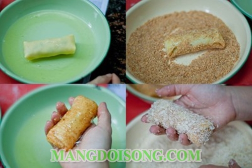 Cách làm nem rán tươi ngon giòn giòn ăn hoài không chán 6