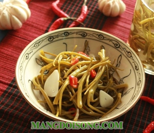 Cách làm rau muốn muối chua tỏi ớt giòn ngon đúng điệu đơn giản bảo quản được lâu không hỏng 9