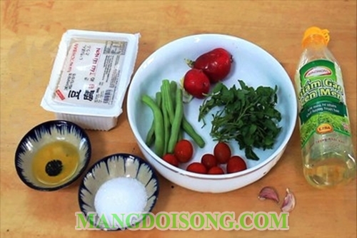 Cách làm salade rau củ quả đậu hủ ngon mát đẹp mắt như trong nhà hàng 1