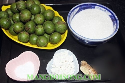 Cách làm sấu bánh tẻ xào gừng ngon ngất ngây ăn mê say cho cả nhà 1